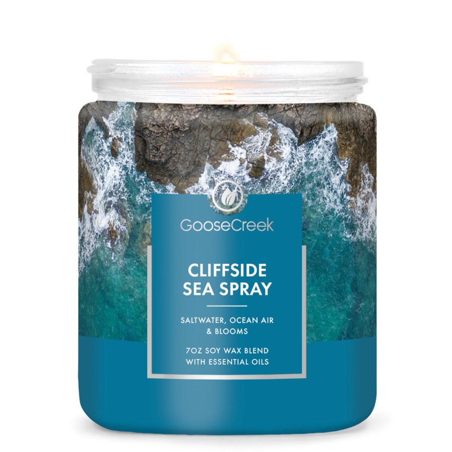 Candles Cliffside Sea Spray | Cliffside Sea Spray 7Oz Single Wick Candle