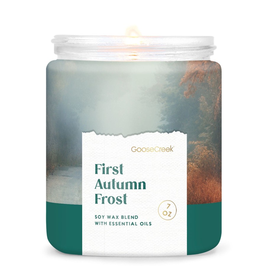 Candles First Autumn Frost | First Autumn Frost 7Oz Single Wick Candle