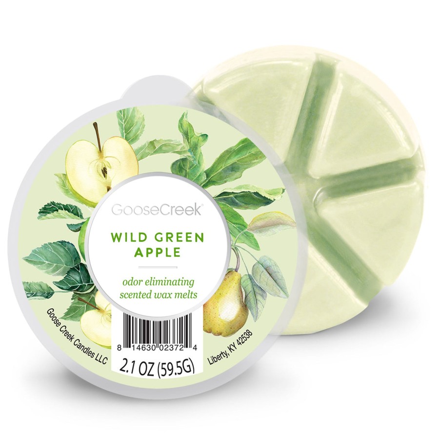 Wax Melts Wild Green Apple | Odor Eliminating - Wild Green Apple Wax Melt