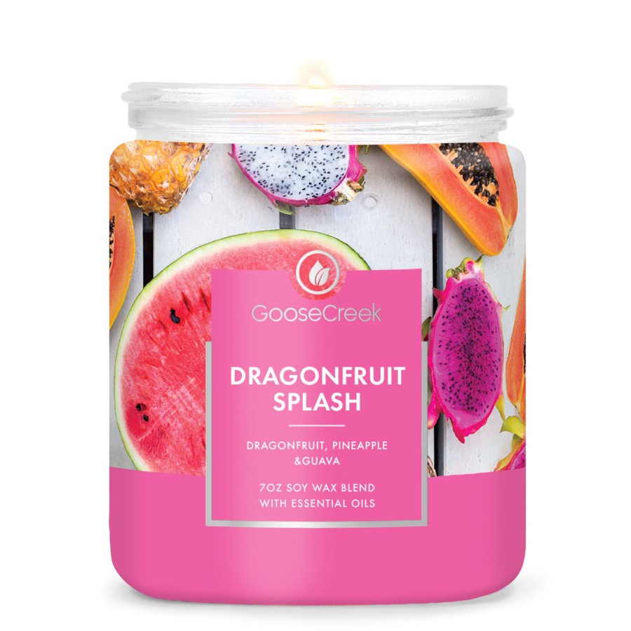 Candles Dragonfruit Splash | Dragonfruit Splash 7Oz Single Wick Candle