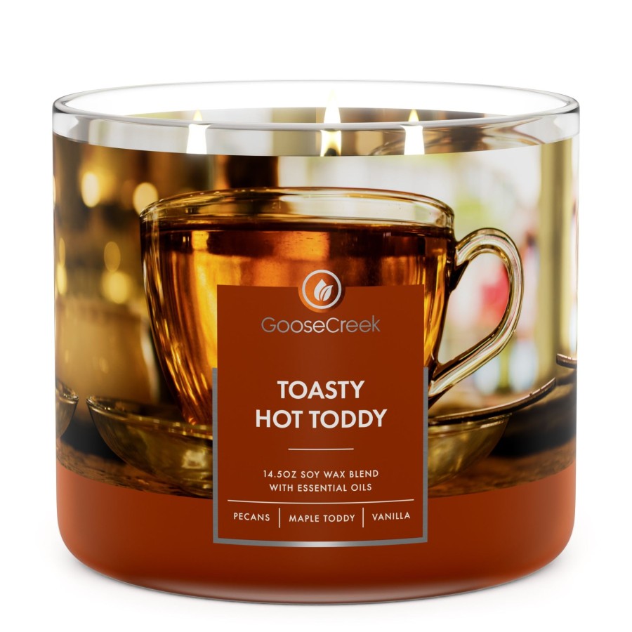 Candles Toasty Hot Toddy | Toasty Hot Toddy Large 3-Wick Candle