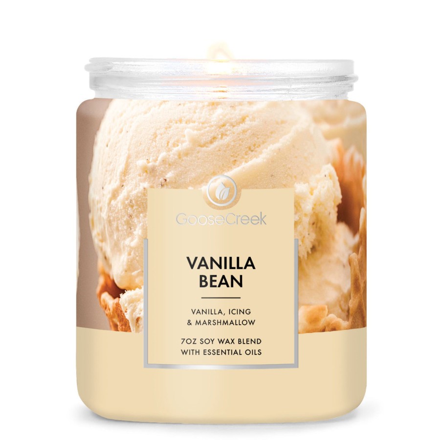 Candles Vanilla Bean | Vanilla Bean 7Oz Single Wick Candle