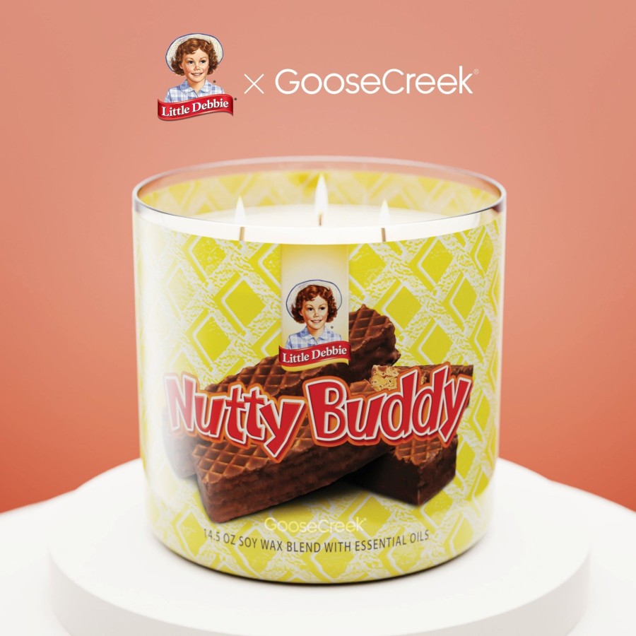 Candles Nutty Buddy | Nutty Buddy Little Debbie 3-Wick Candle