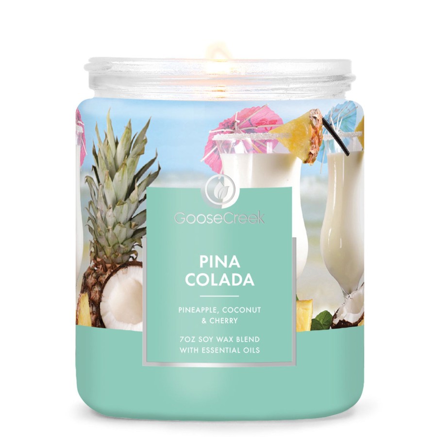 Candles Pina Colada | Pina Colada 7Oz Single Wick Candle