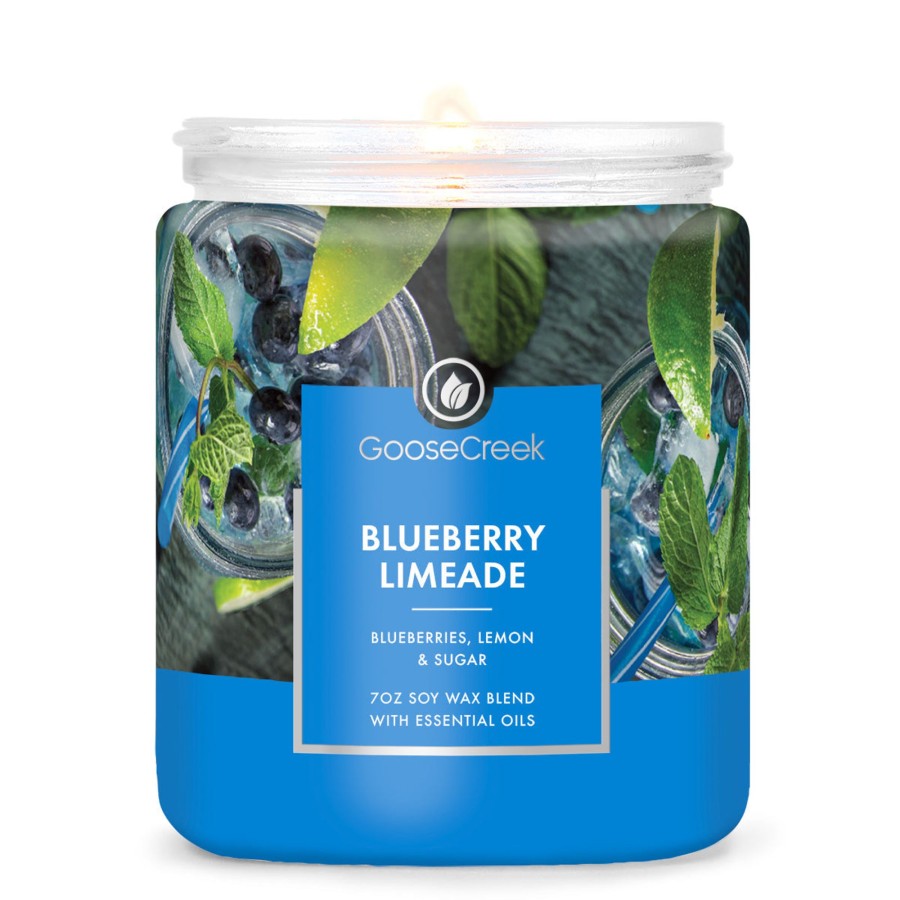 Candles Blueberry Limeade | Blueberry Limeade 7Oz Single Wick Candle