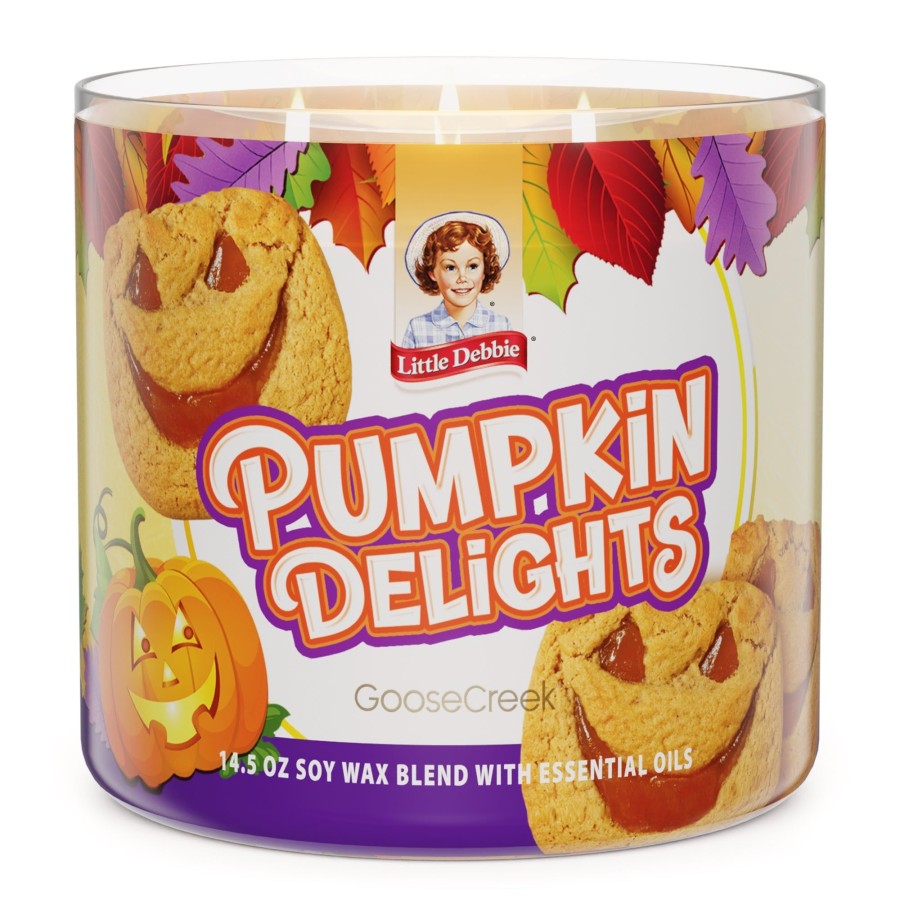 Candles Pumpkin Delights | Pumpkin Delights Little Debbie 3-Wick Candle