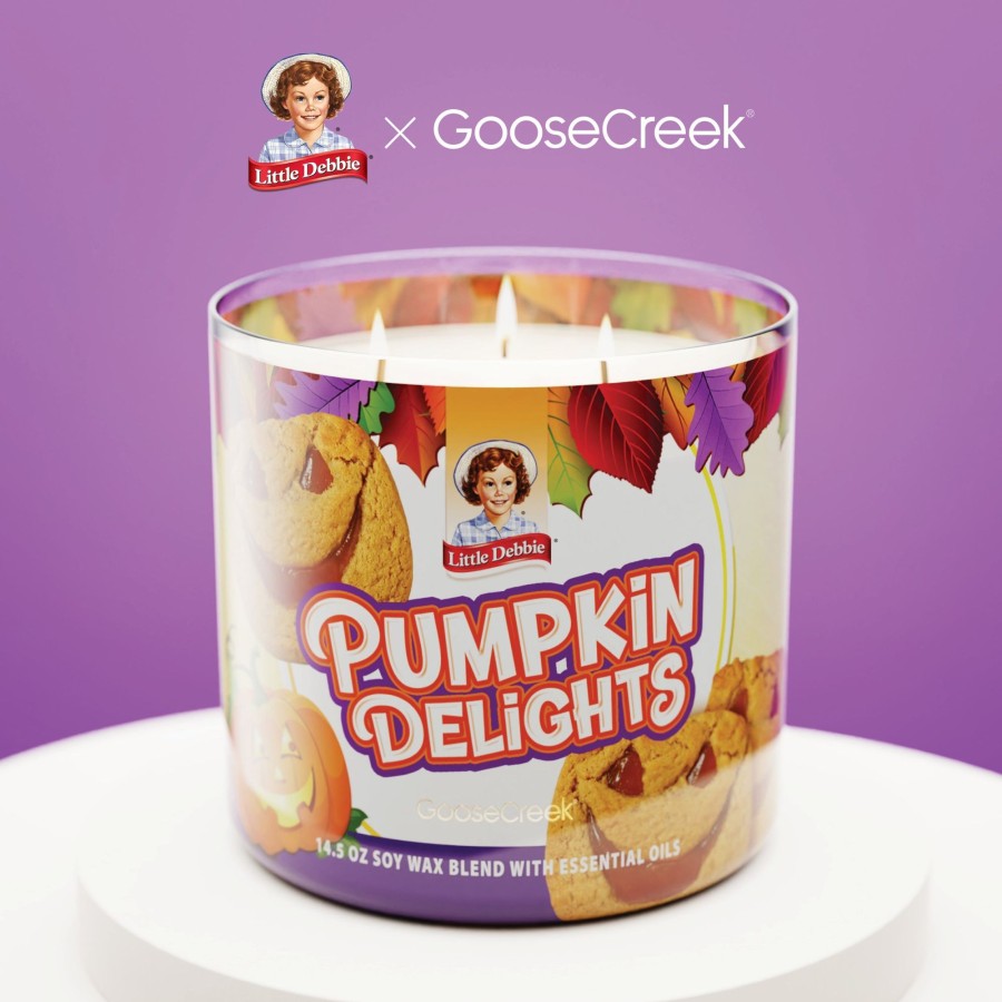 Candles Pumpkin Delights | Pumpkin Delights Little Debbie 3-Wick Candle