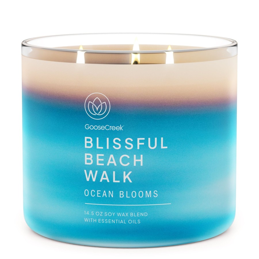 Candles Ocean Blooms | Ocean Blooms Large 3-Wick Candle