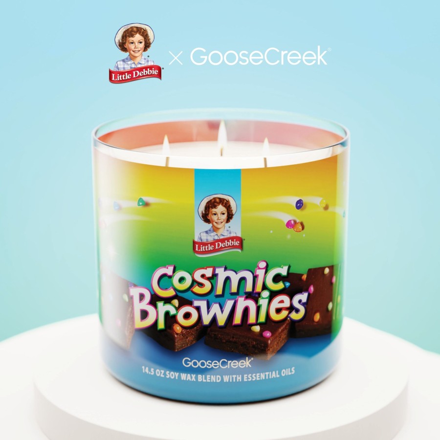 Candles Cosmic Brownies | Cosmic Brownies Little Debbie 3-Wick Candle