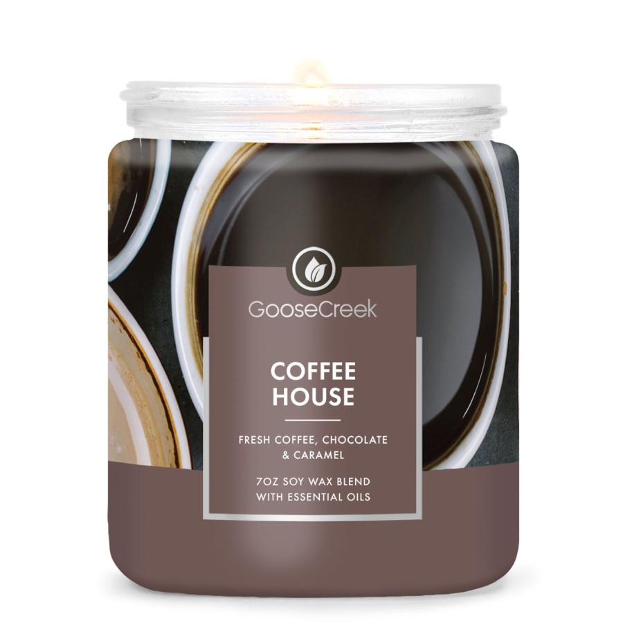 Candles Coffee House | Coffee House 7Oz Single Wick Candle