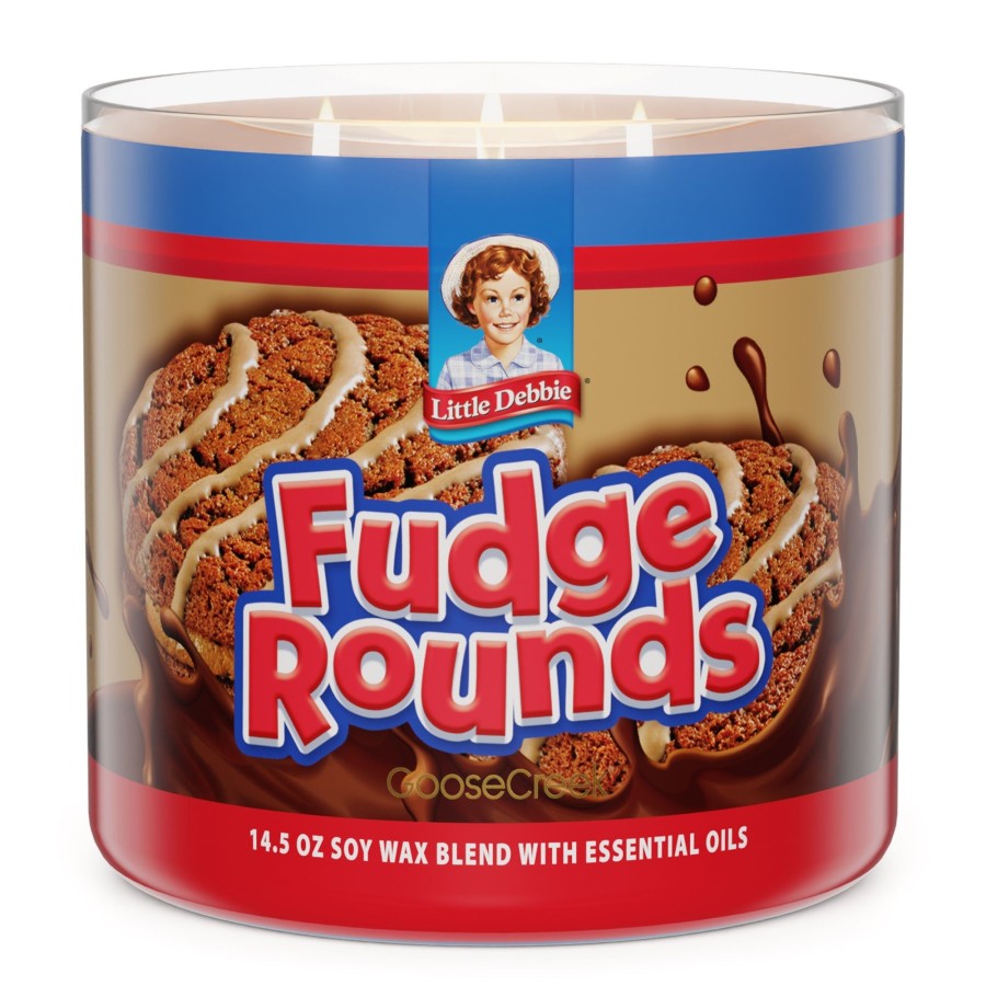 Candles Fudge Rounds | Fudge Rounds Little Debbie 3-Wick Candle