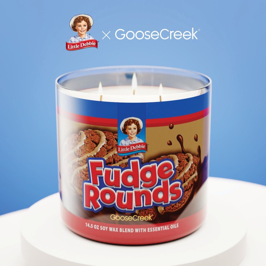 Candles Fudge Rounds | Fudge Rounds Little Debbie 3-Wick Candle