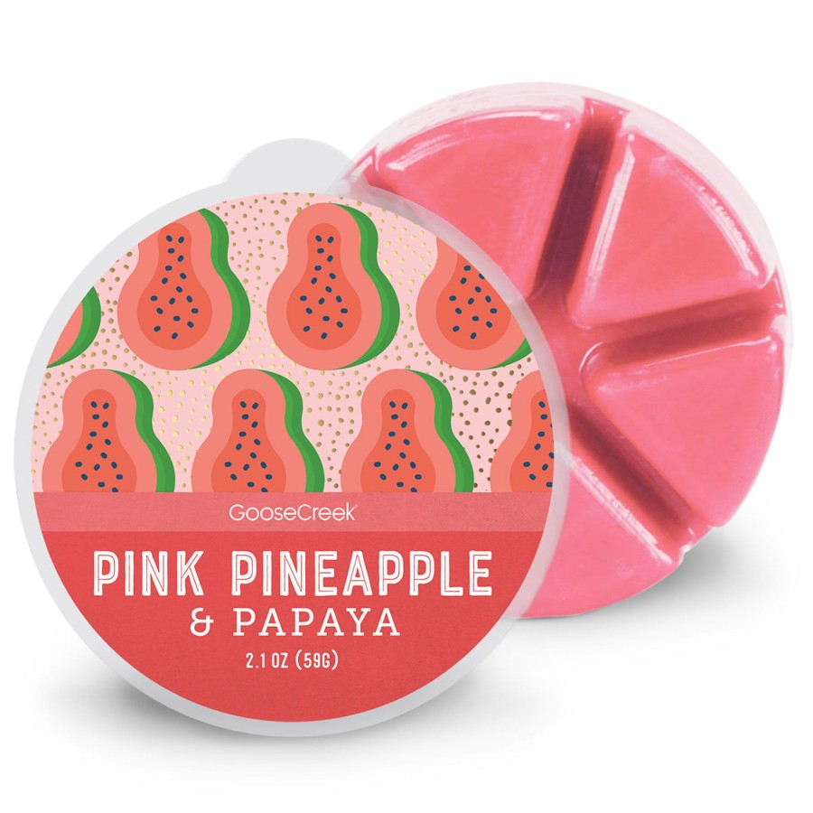 Wax Melts Pink Pineapple u0026 Papaya | Pink Pineapple & Papaya Wax Melt