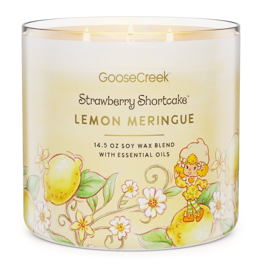 Candles Lemon Meringue | Lemon Meringue Strawberry Shortcake Candle