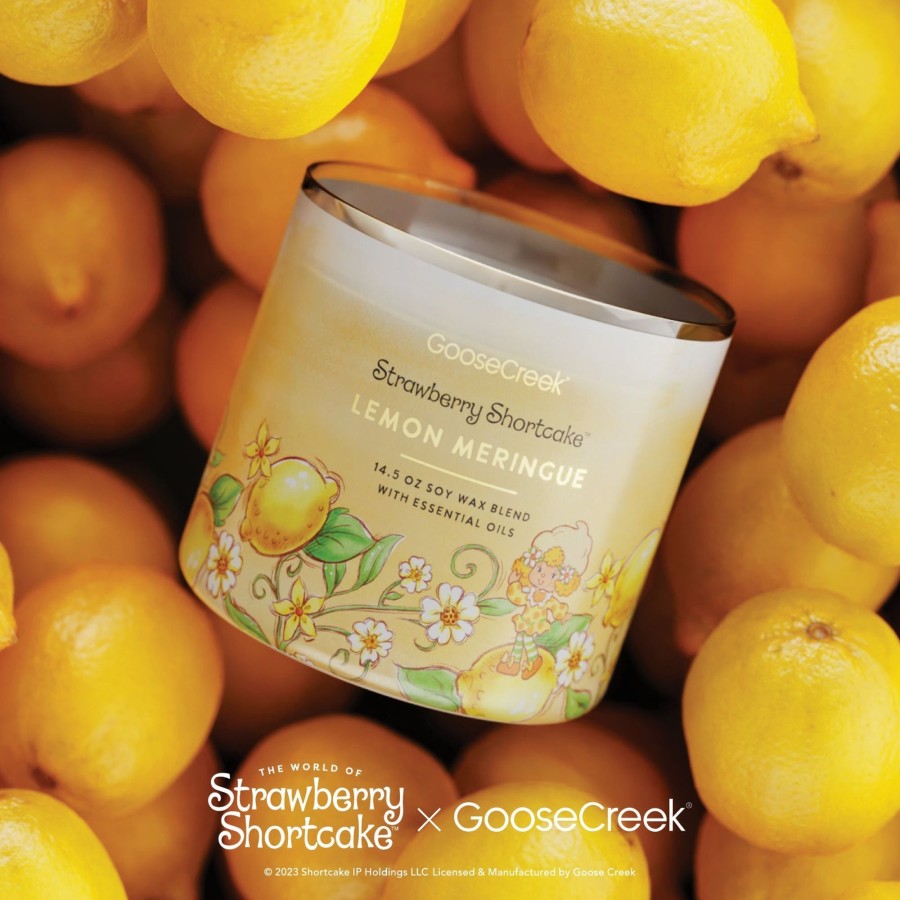 Candles Lemon Meringue | Lemon Meringue Strawberry Shortcake Candle