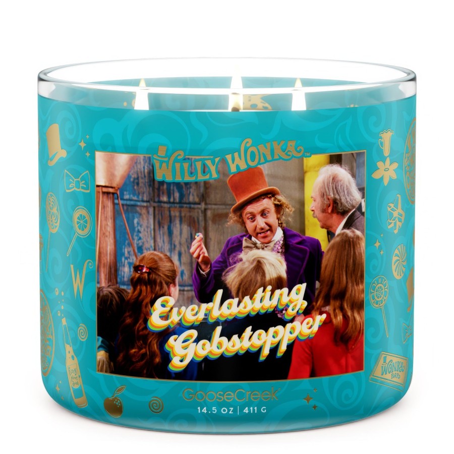 Candles Everlasting Gobstopper | Everlasting Gobstopper 3-Wick Wonka Candle