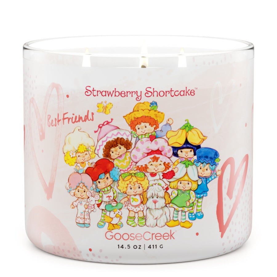 Candles Best Friends | Best Friends Strawberry Shortcake 3-Wick Candle