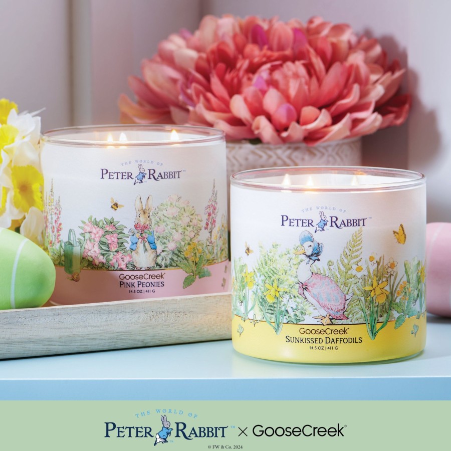 Candles Sunkissed Daffodils | Peter Rabbit - Sunkissed Daffodils Large 3-Wick Candle