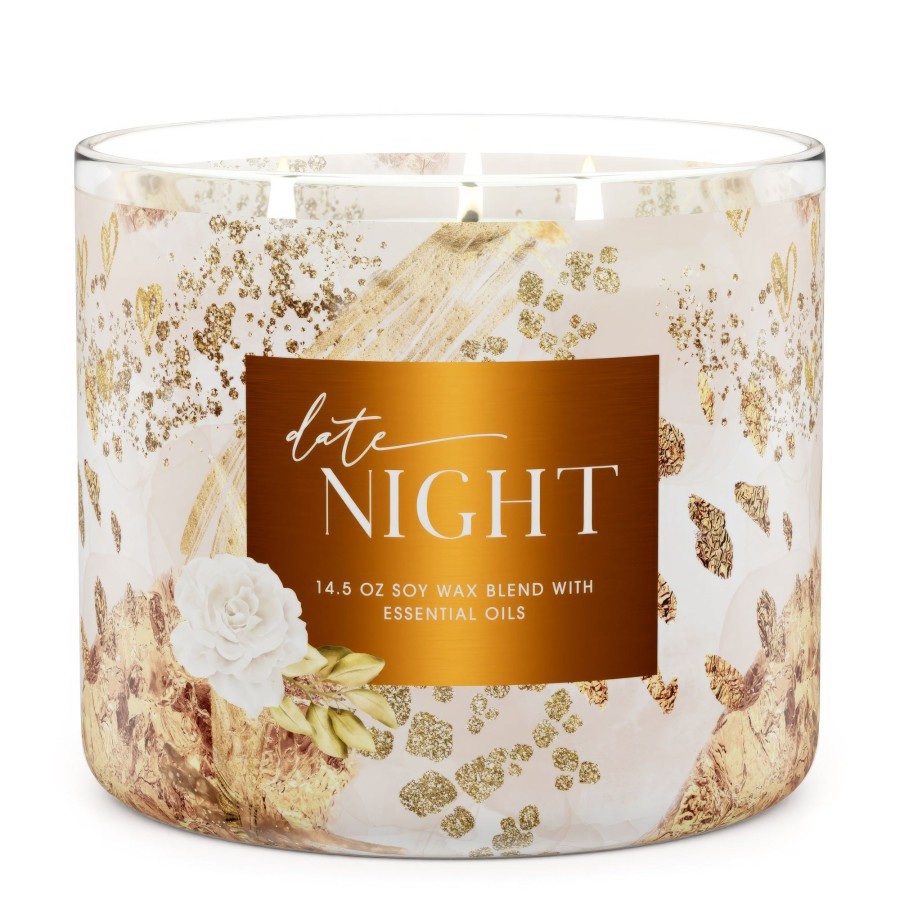 Candles Date Night | Date Night Large 3-Wick Candle