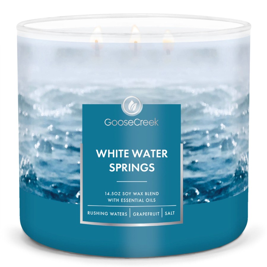 Candles White Water Springs | White Water Springs Large 3-Wick Candle