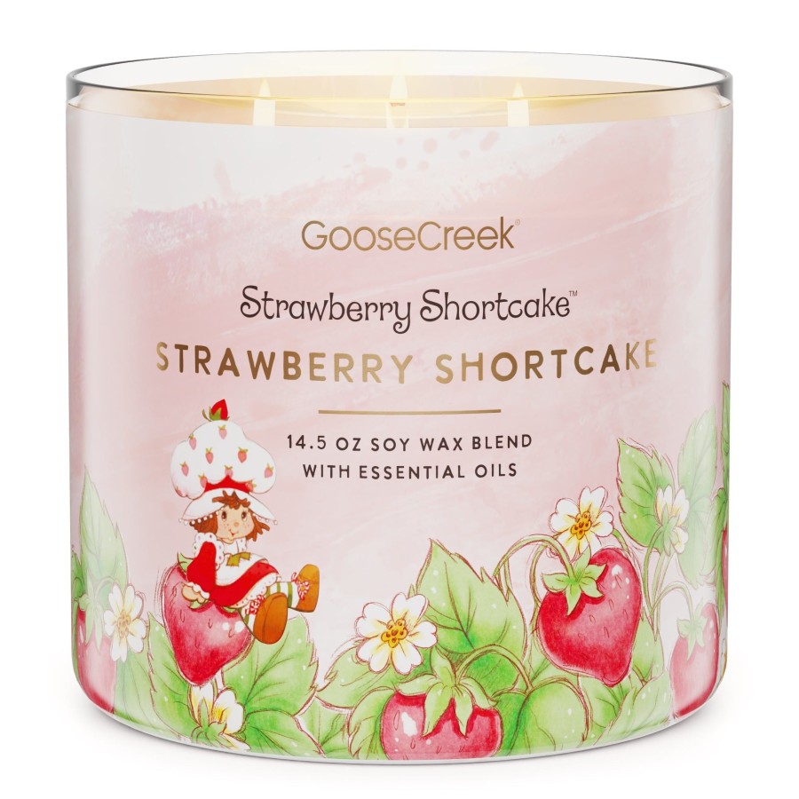 Candles Strawberry Shortcake | Strawberry Shortcake 3-Wick Candle