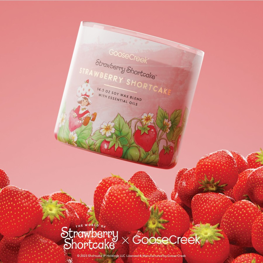 Candles Strawberry Shortcake | Strawberry Shortcake 3-Wick Candle