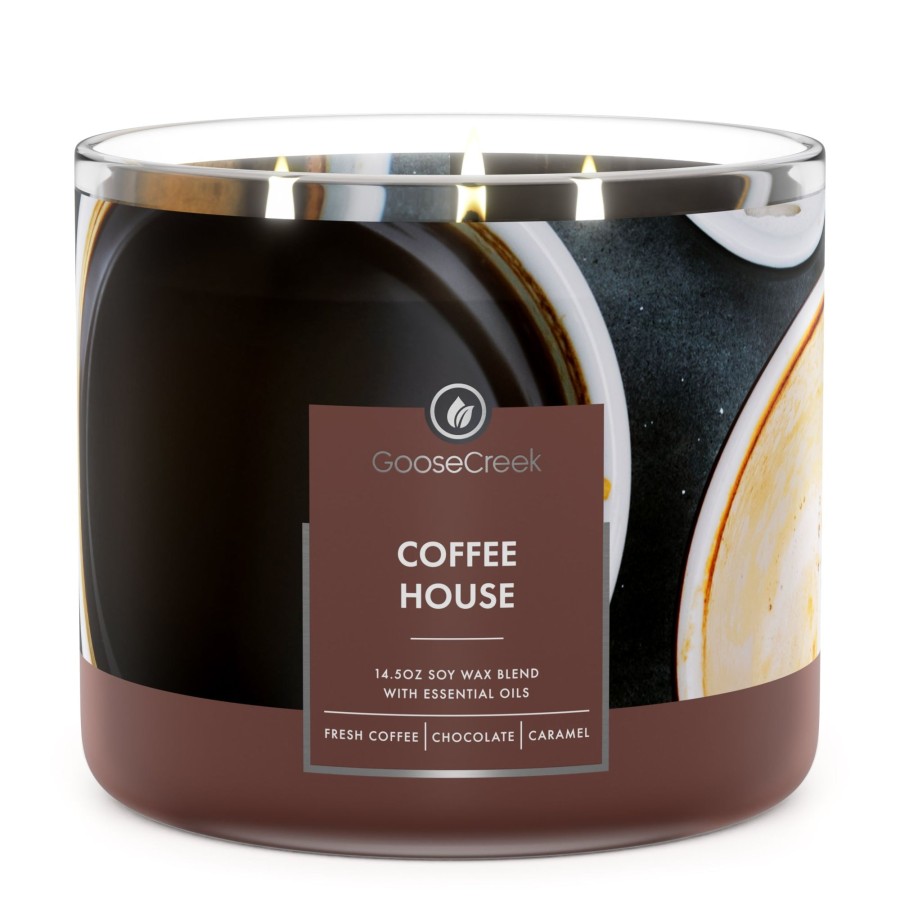 Candles Coffee House | Coffee House Large 3-Wick Candle