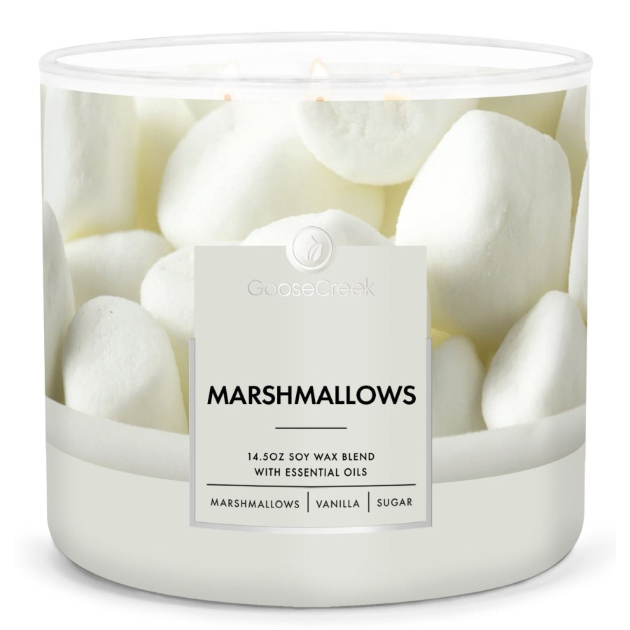 Candles Marshmallows | Marshmallows Large 3-Wick Candle