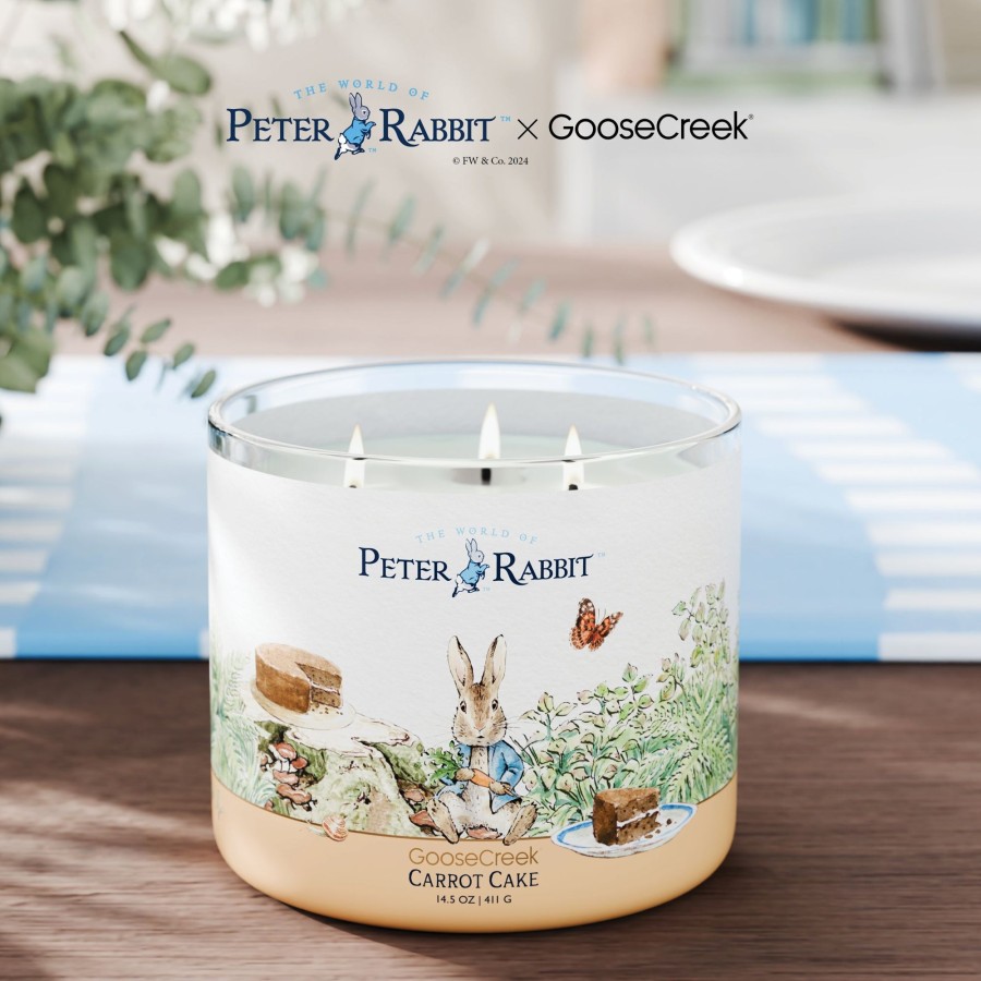 Candles Carrot Cake | Peter Rabbit - Carrot Cake Large 3-Wick Candle