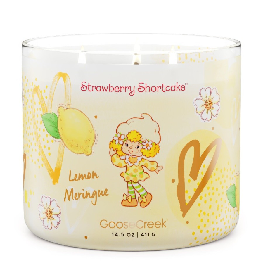 Candles Lemon Meringue | Lemon Meringue Strawberry Shortcake Candle