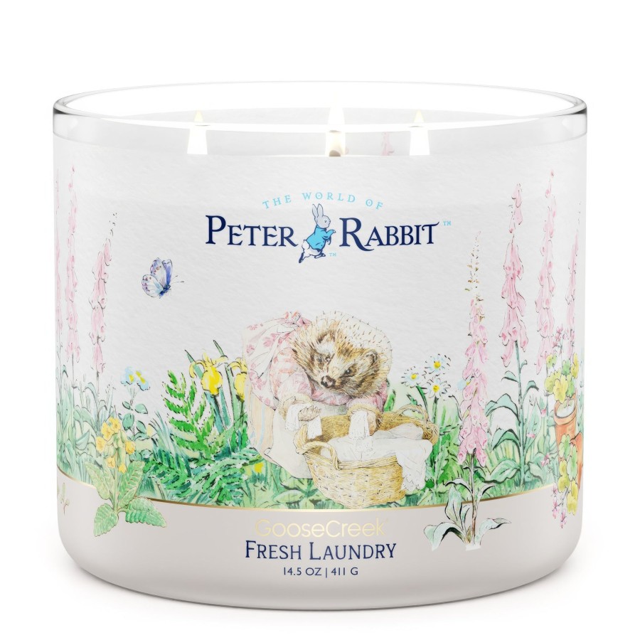 Candles Fresh Laundry | Peter Rabbit - Fresh Laundry Large 3-Wick Candle