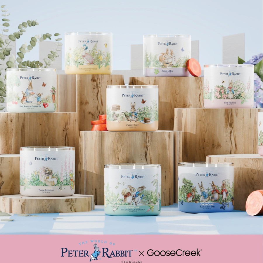 Candles Fresh Laundry | Peter Rabbit - Fresh Laundry Large 3-Wick Candle