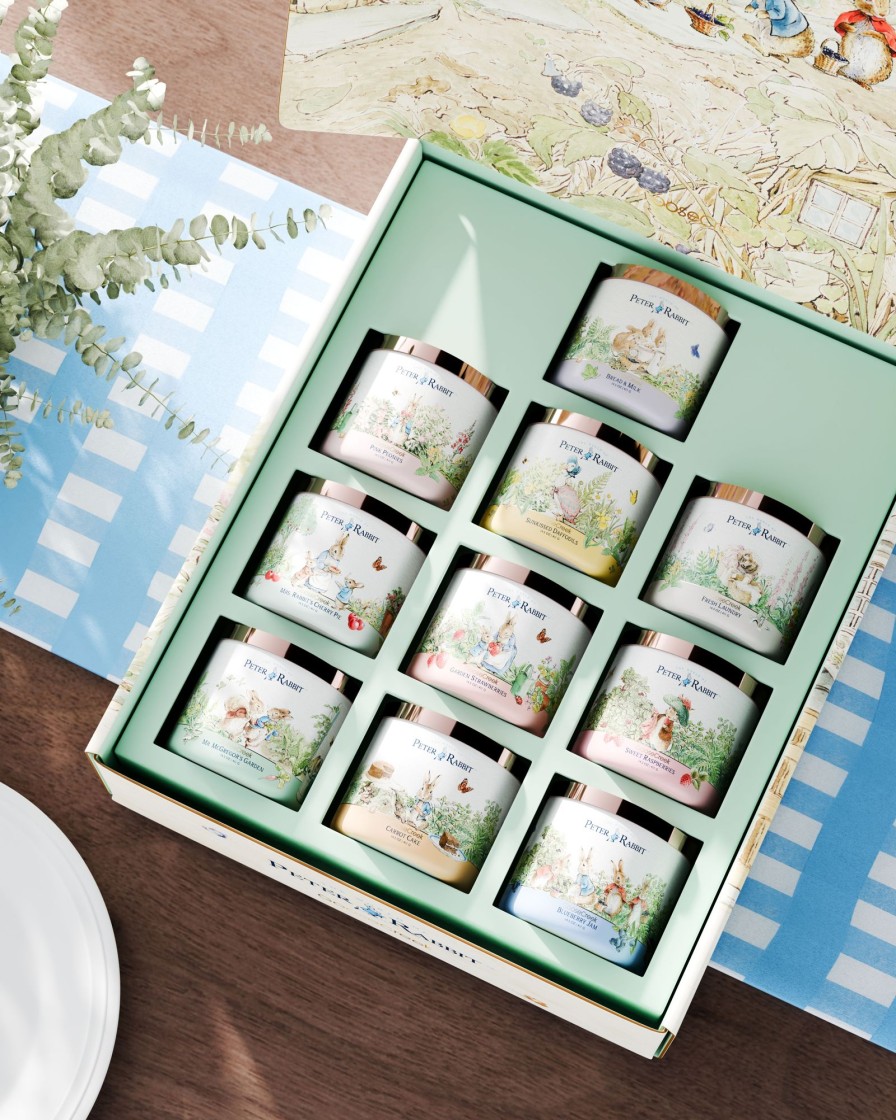 Candles Peter Rabbit Collector Box | Peter Rabbit Limited Edition Collector'S Box - Includes 10 Large 3-Wick Candles