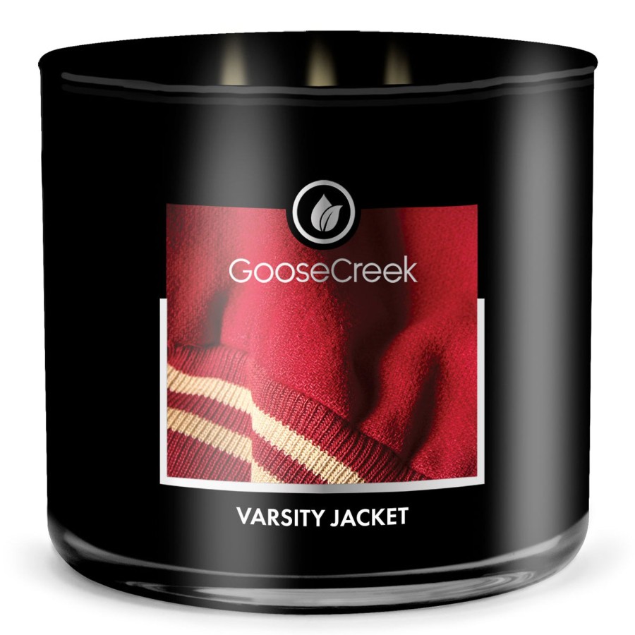 Candles Varsity Jacket | Varsity Jacket Large 3-Wick Candle