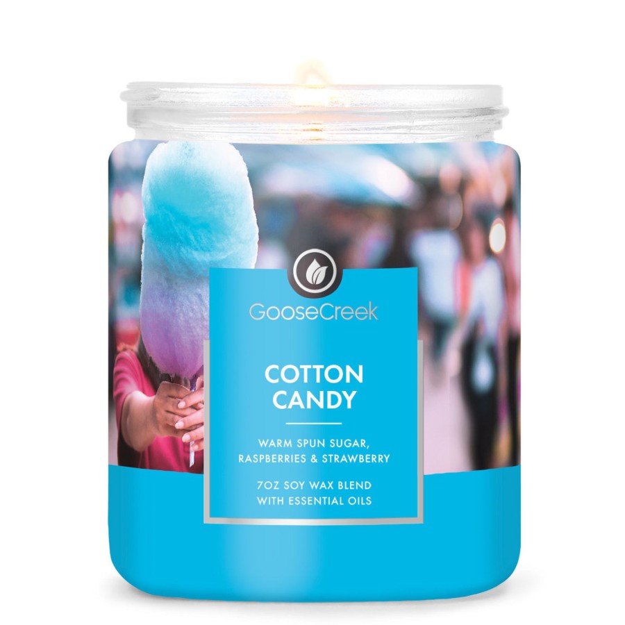 Candles Cotton Candy | Cotton Candy 7Oz Single Wick Candle