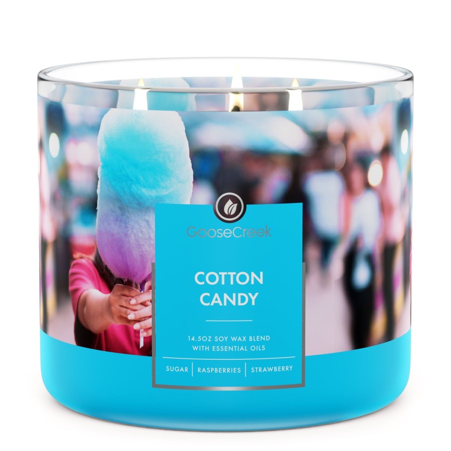 Candles Cotton Candy | Cotton Candy Large 3-Wick Candle