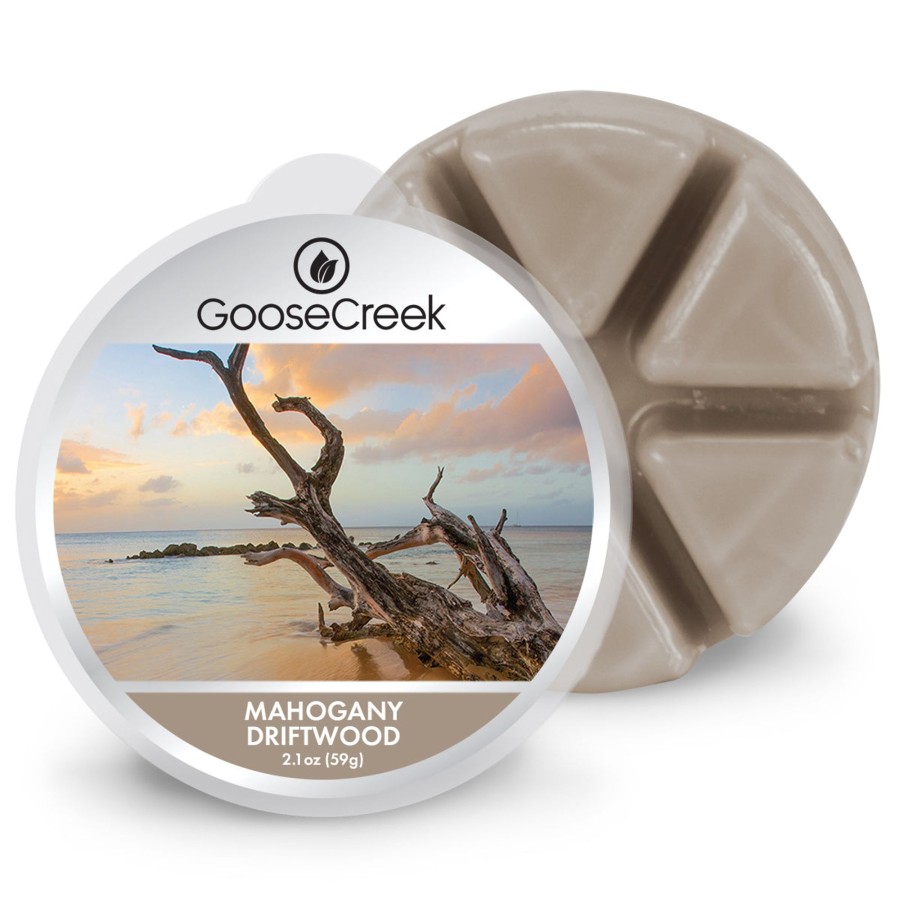 Wax Melts Mahogany Driftwood | Mahogany Driftwood Wax Melt