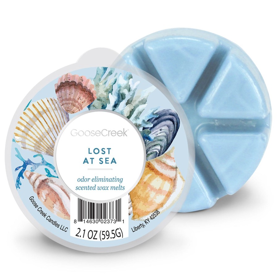 Candles Lost at Sea | Odor Eliminating - Lost At Sea Wax Melt